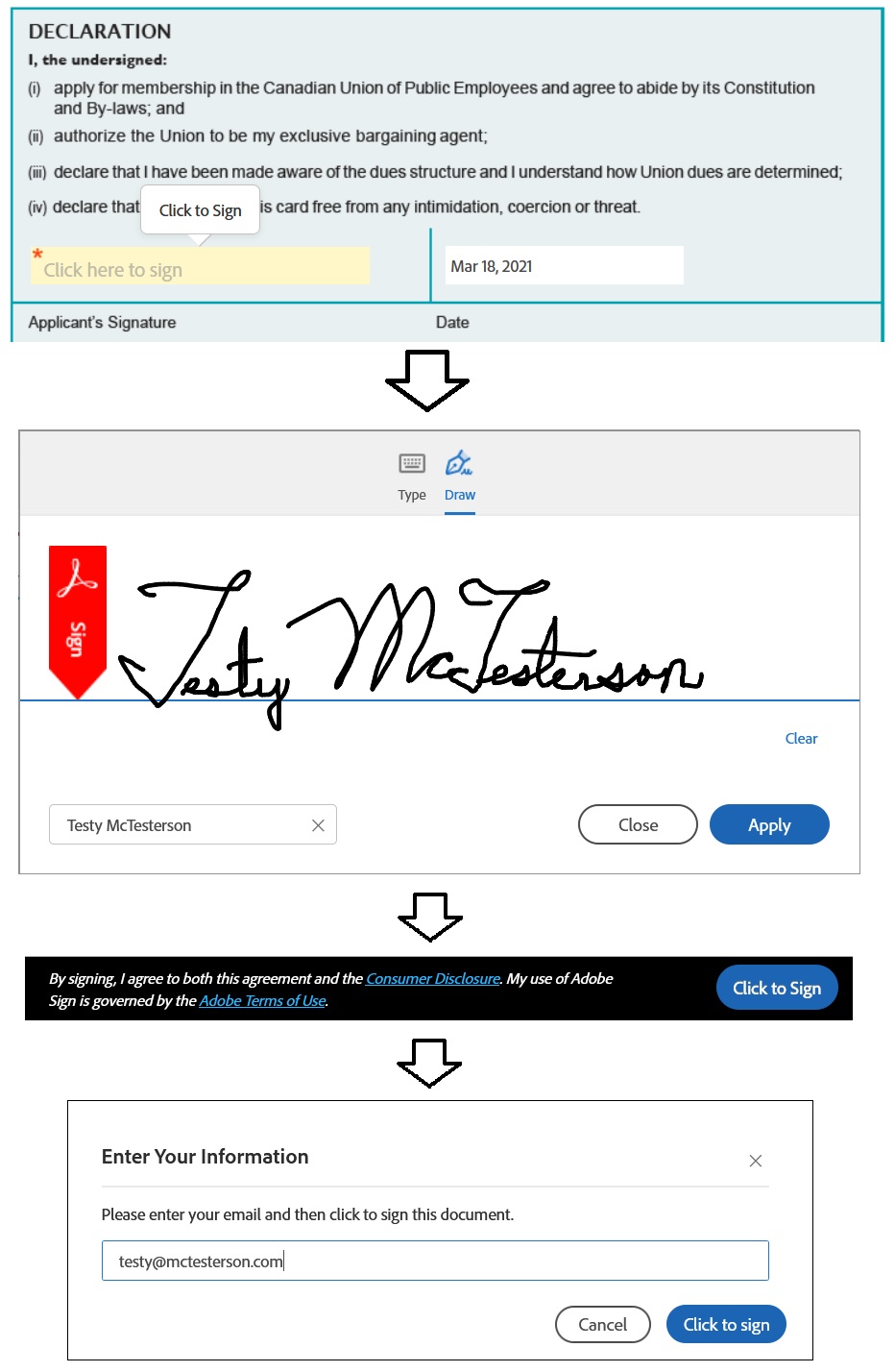 How to sign a card (tutorial) | Organize uWaterloo