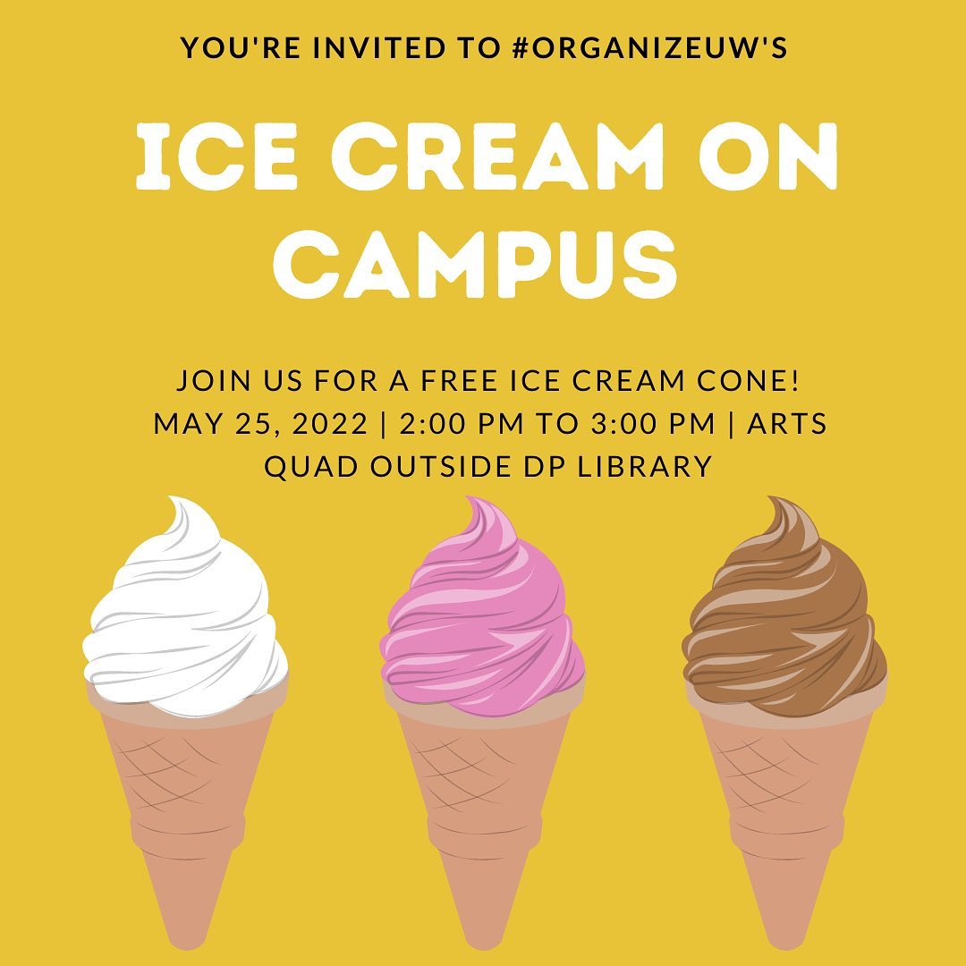 Ice Cream On Campus Organize UWaterloo